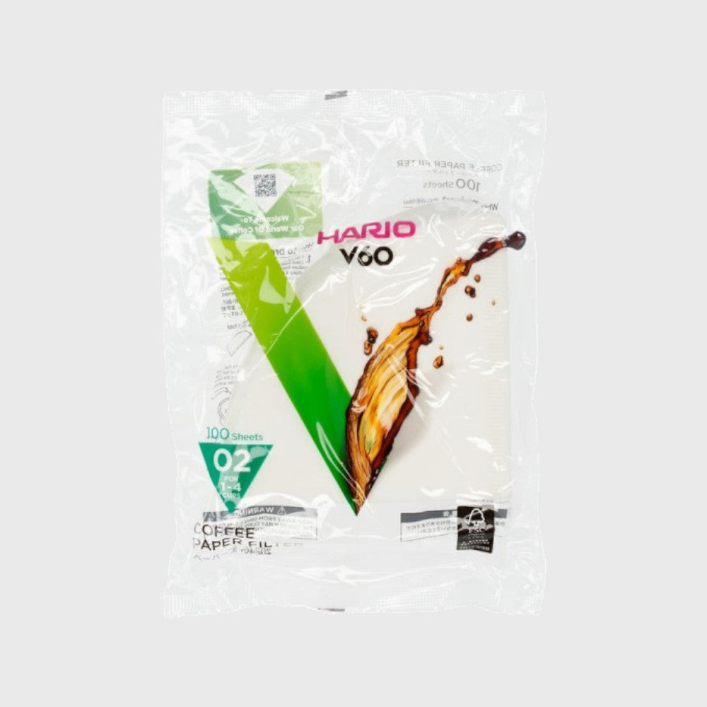 Filtros V60 02 Blanco Bolsa 100Uds
