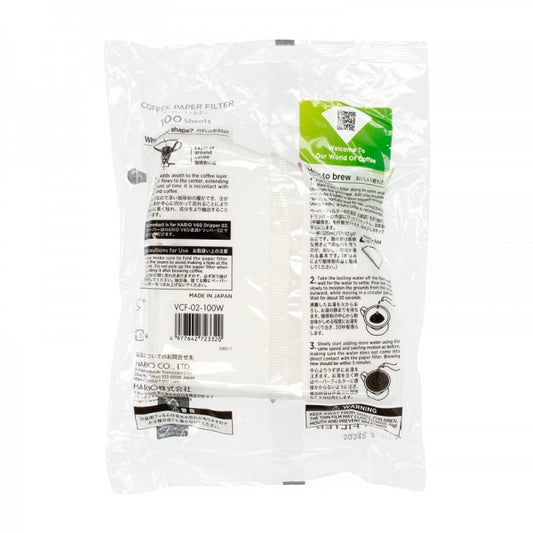 Filtros V60 02 Blanco Bolsa 100Uds