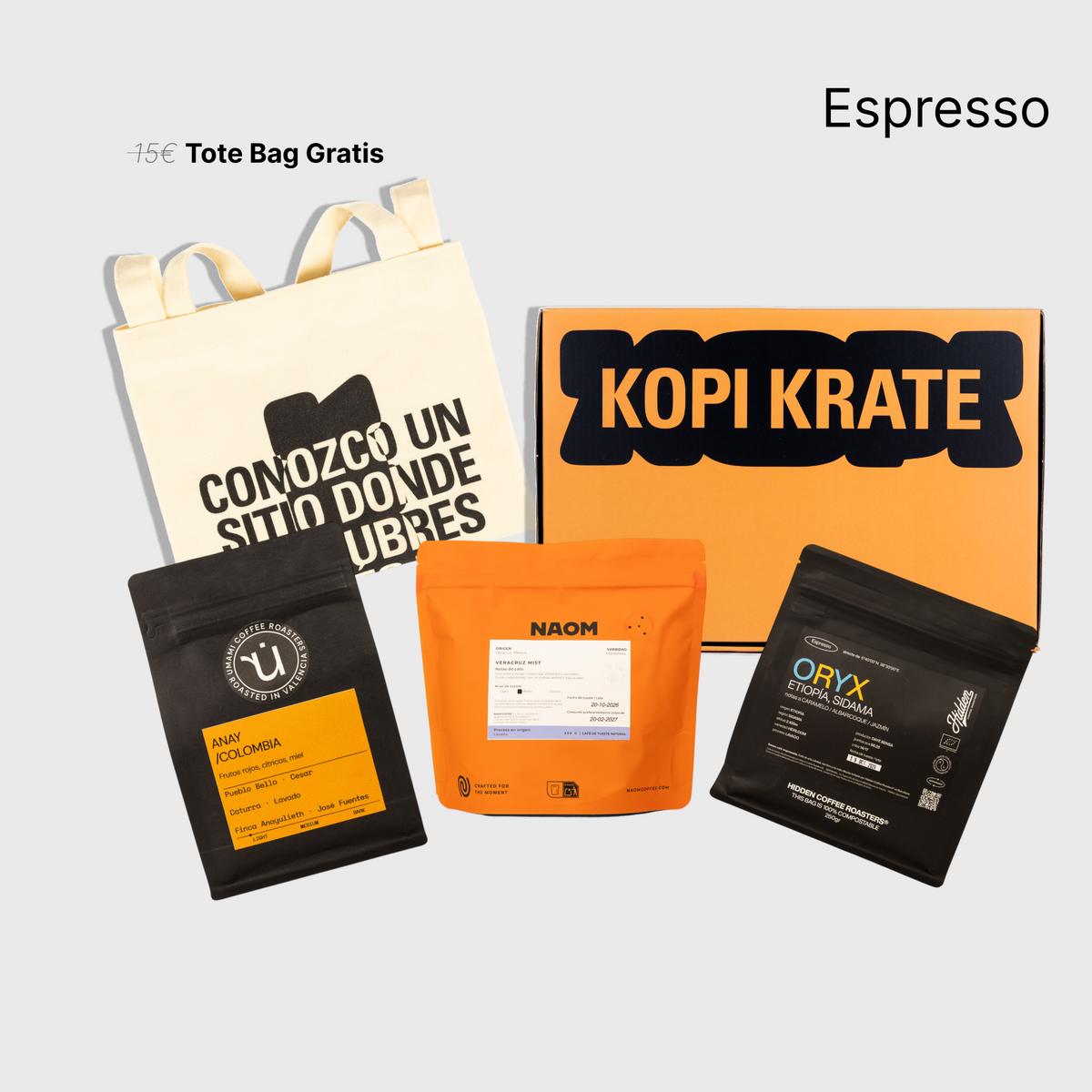 KOPI KRATE - Pack Iniciación
