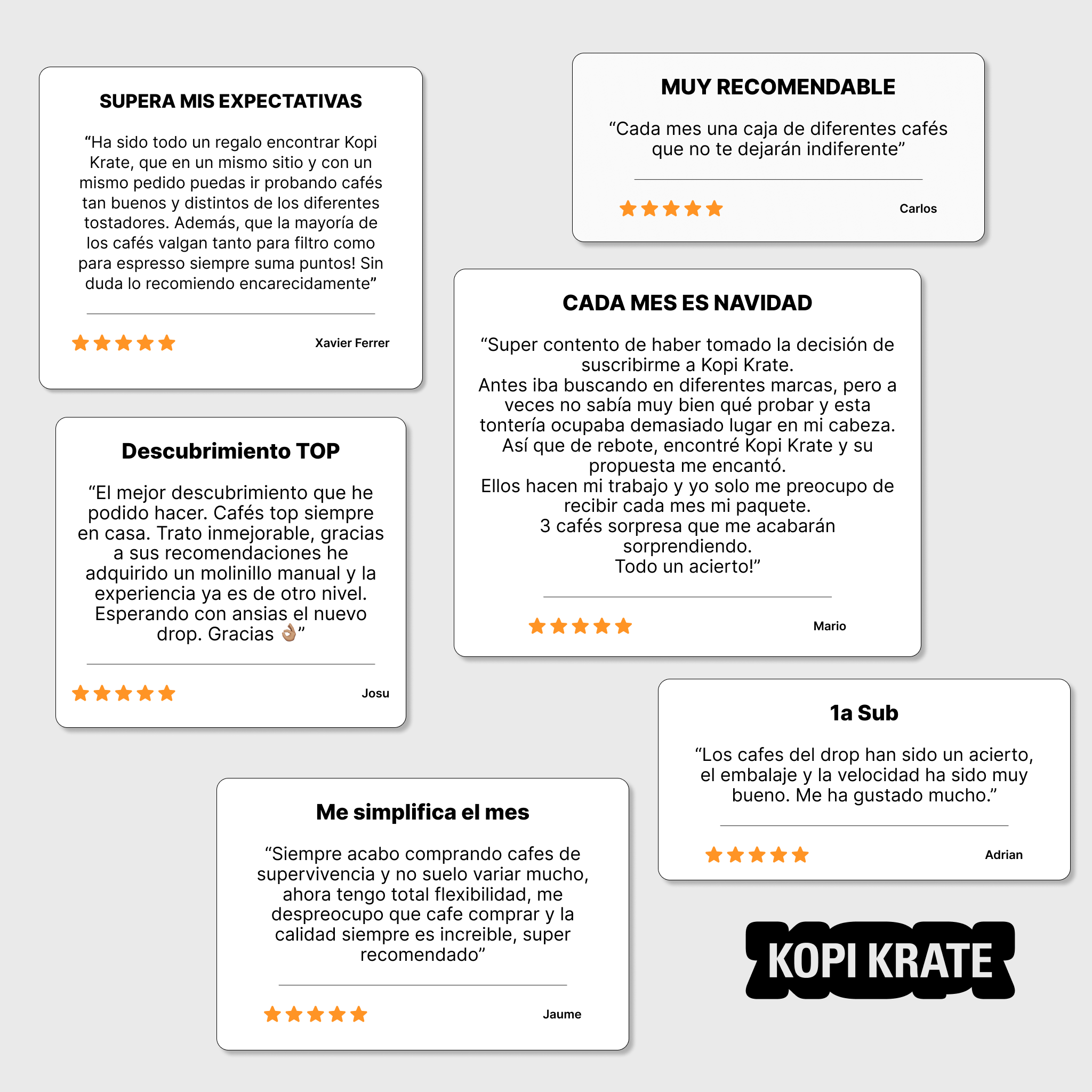 KOPI KRATE - Suscripción