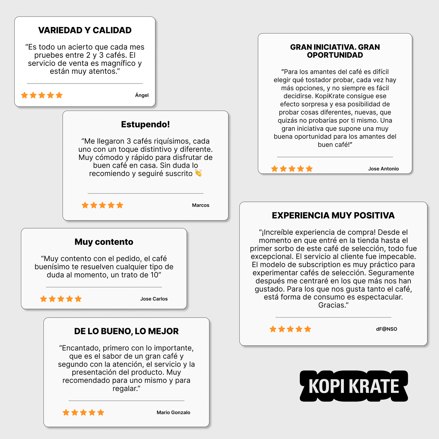 KOPI KRATE - Pack Iniciación