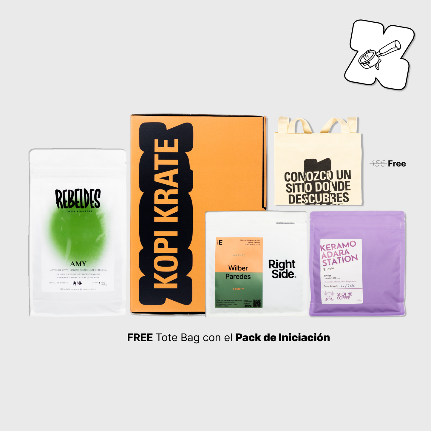 KOPI KRATE - Pack Iniciación