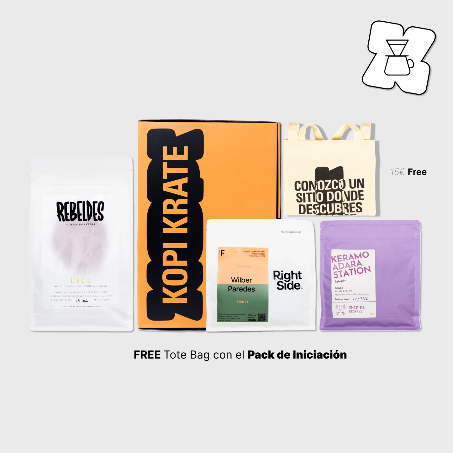 KOPI KRATE - Pack Iniciación