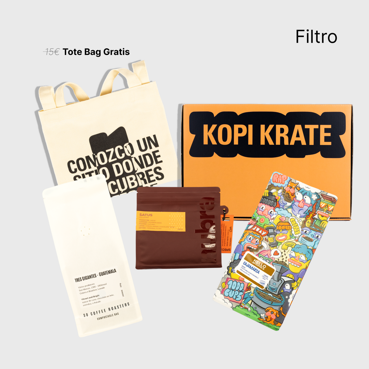 KOPI KRATE - Pack Iniciación