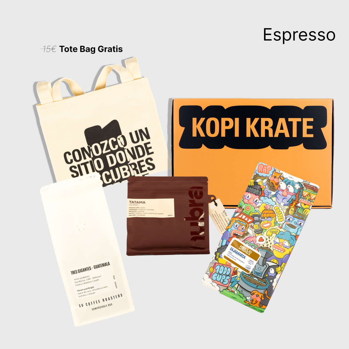 KOPI KRATE - Pack Iniciación