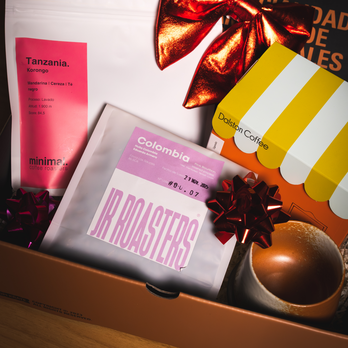 PACK REGALO - 3 Cafés + taza