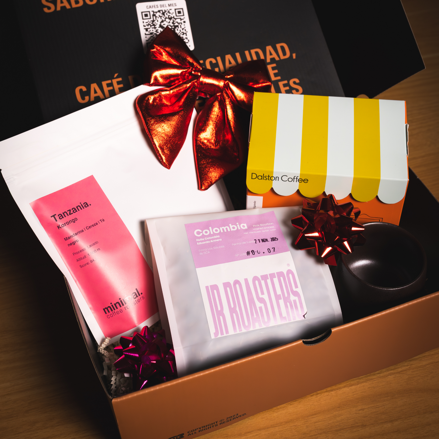 PACK REGALO - 3 Cafés + taza