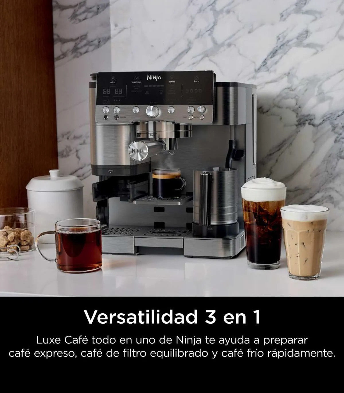 Cafetera Espresso NINJA Luxe Café Premier