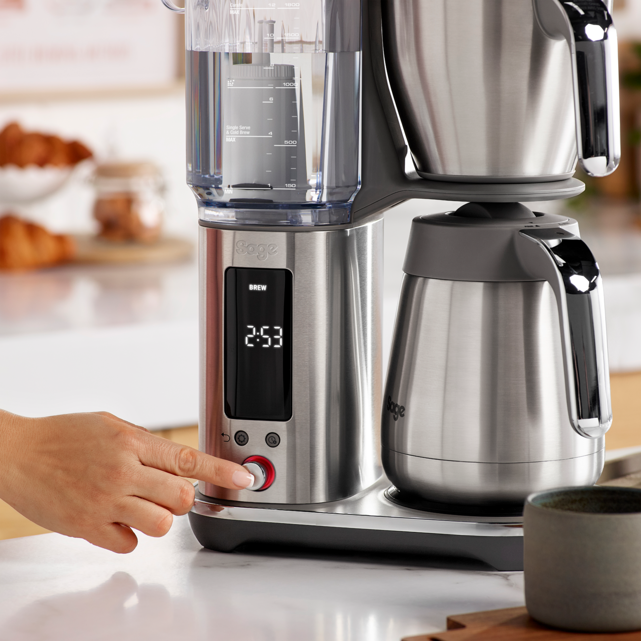 Cafetera de Filtro SAGE Luxe Brewer Thermal